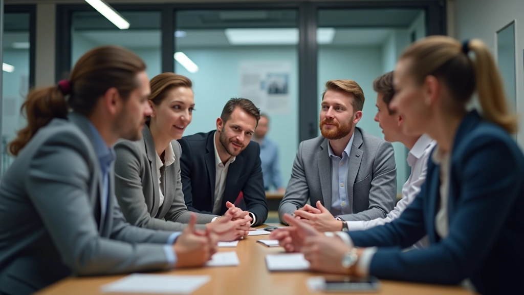 Team in gesprek
